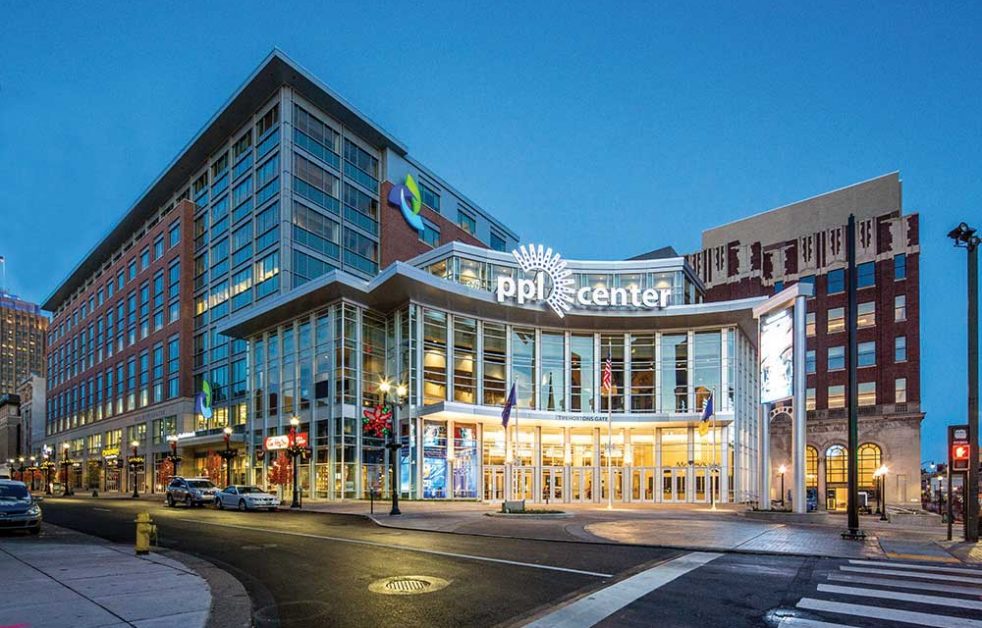 Allentown Arena – One City Center – Marriott Renaissance